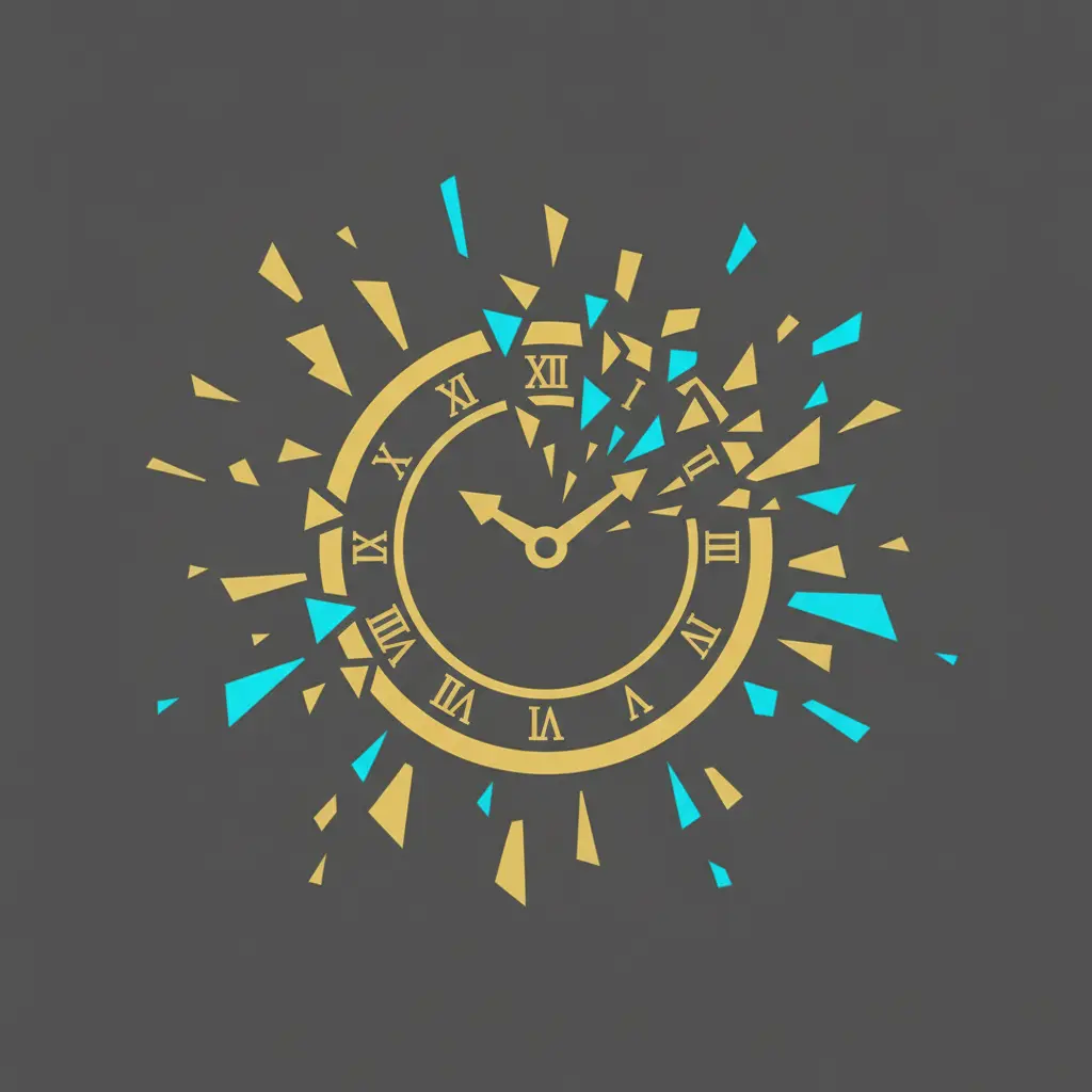 Shattered Clock Logo